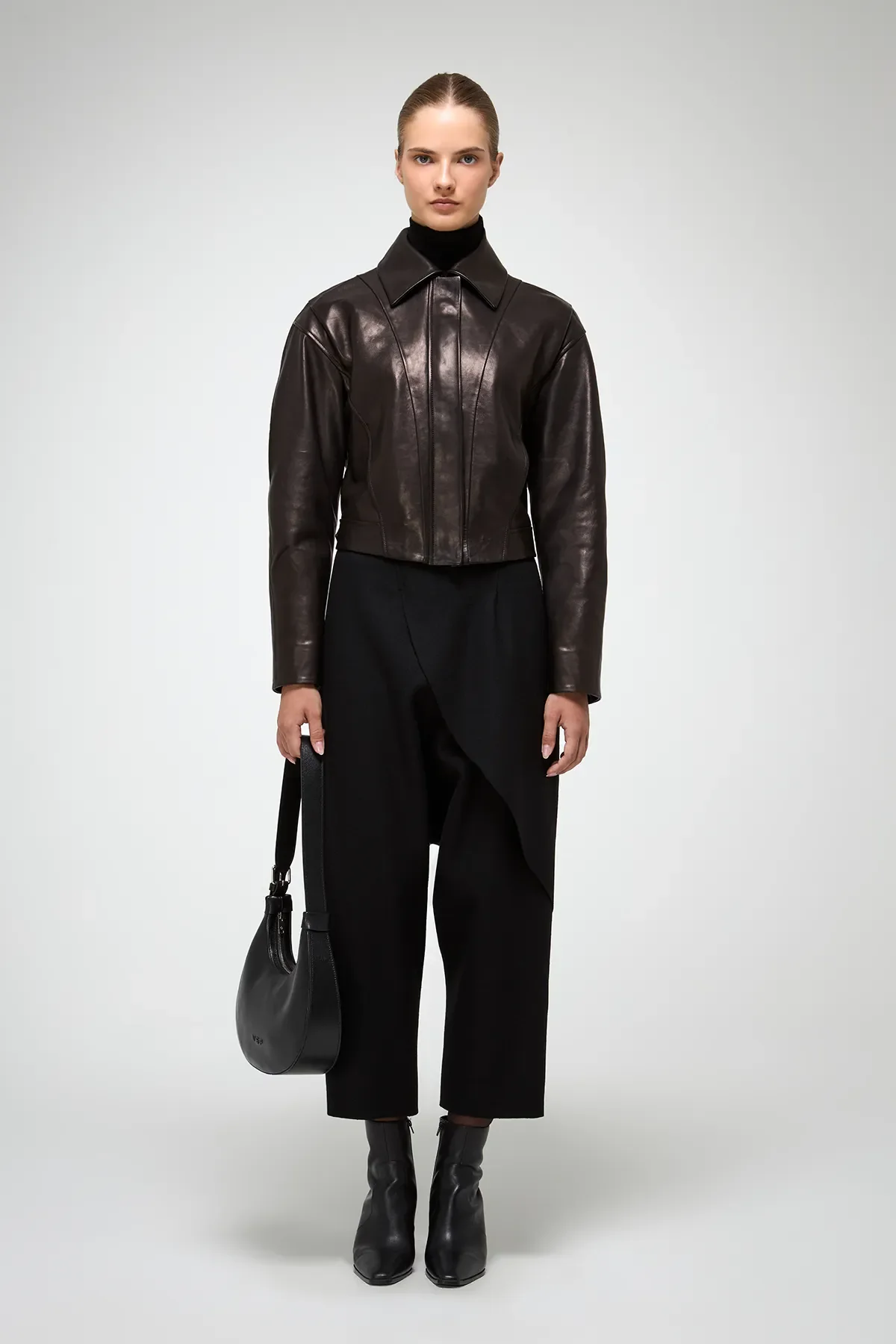 Candela - Black Leather Jacket