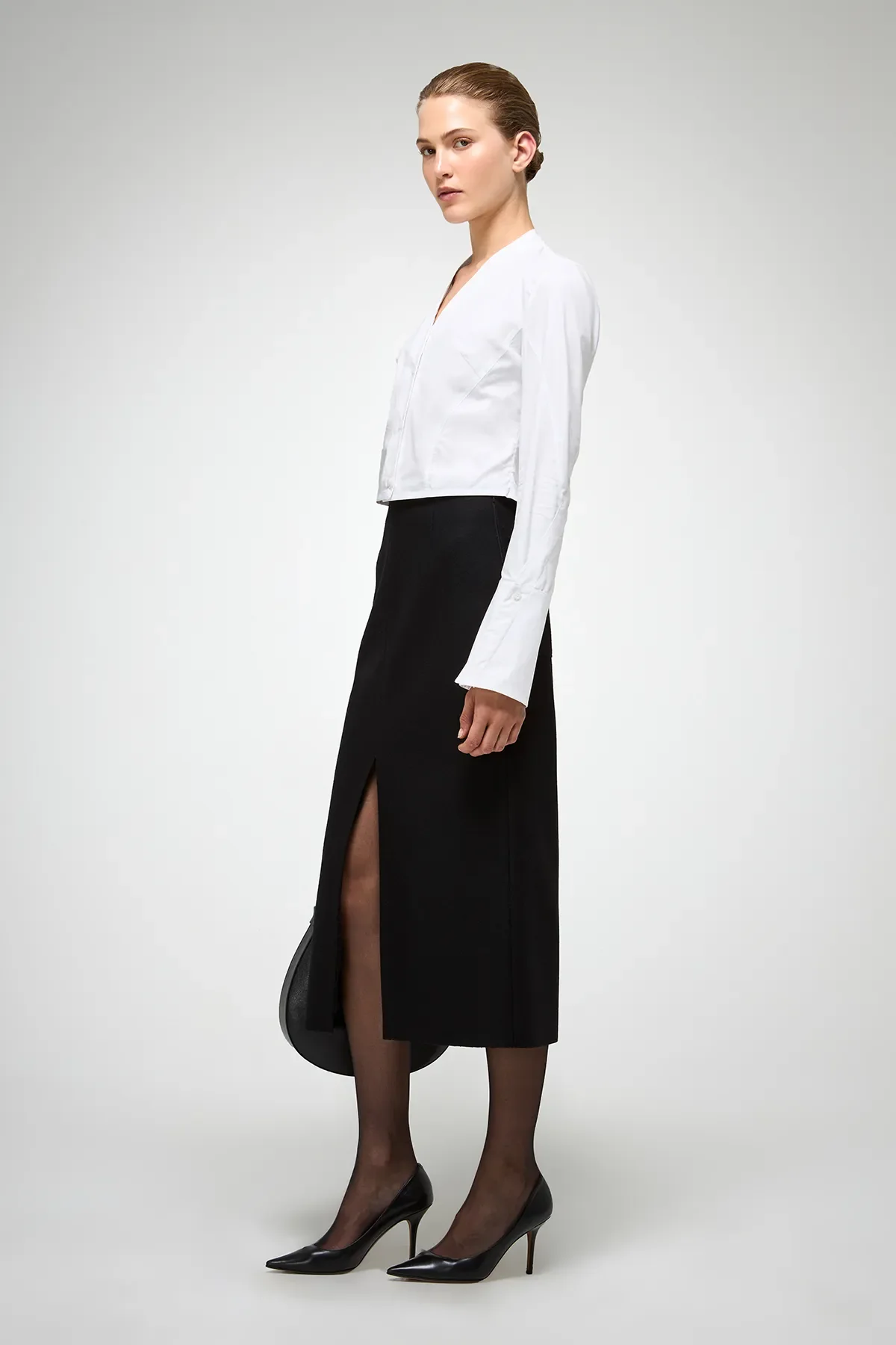 Candis - White Cotton Shirt - Image 4
