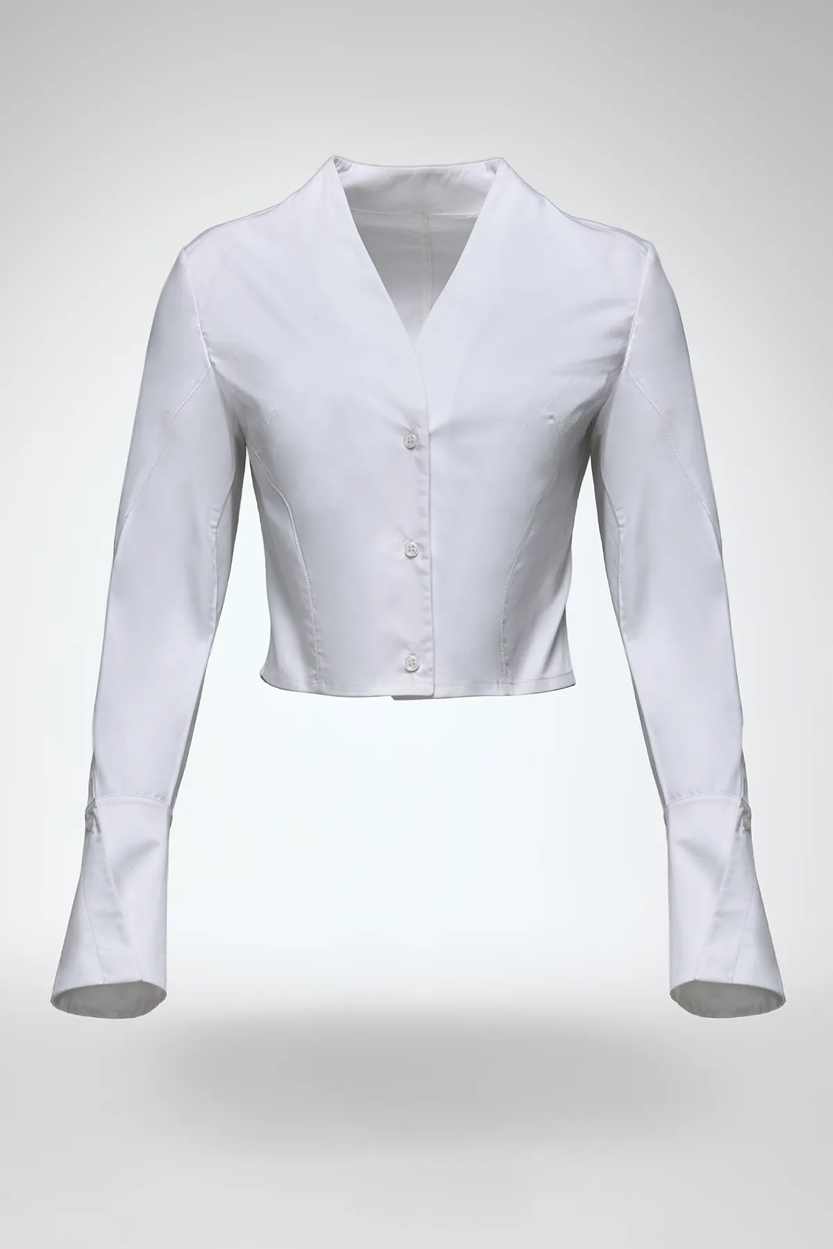 Candis - White Cotton Shirt - Image 5