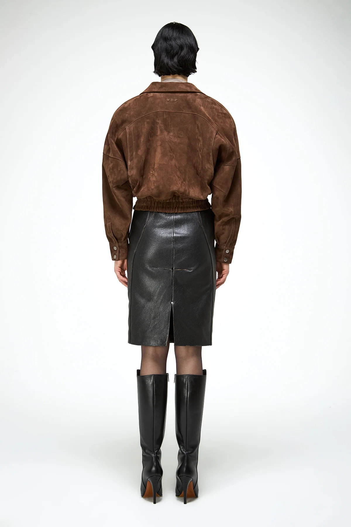 Clara - Tobacco Leather Jacket - Image 7