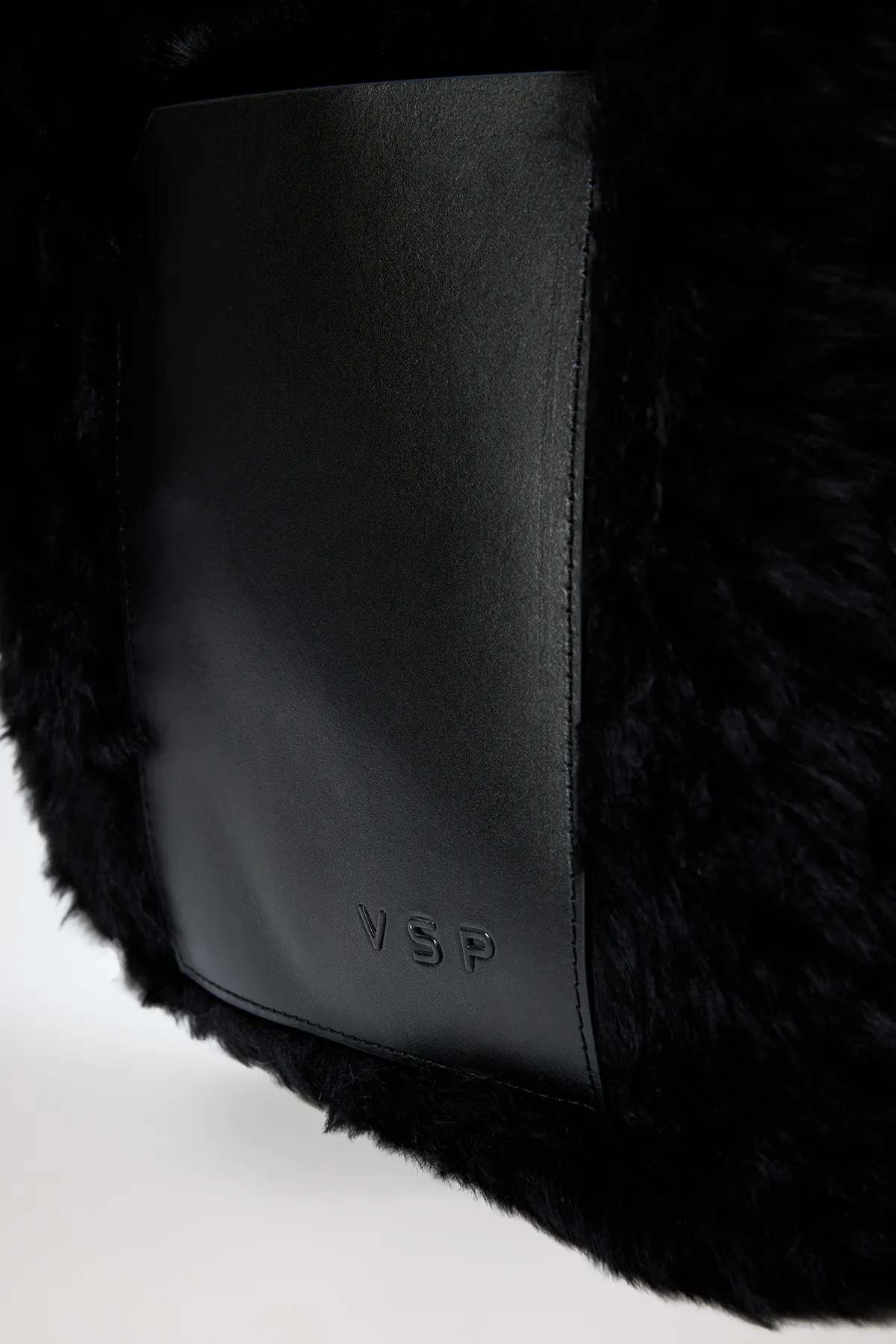 Delphine - Black Leather Bag - Image 3