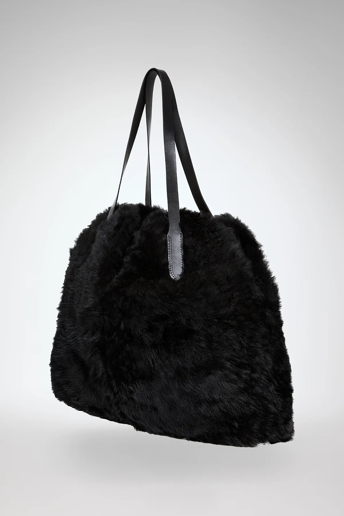 Delphine - Black Leather Bag - Image 8