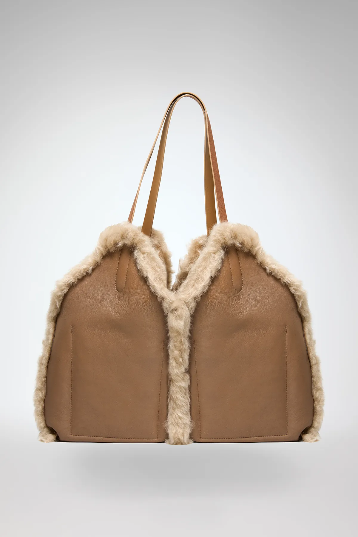 Delphine - Brown Leather Bag - Image 4