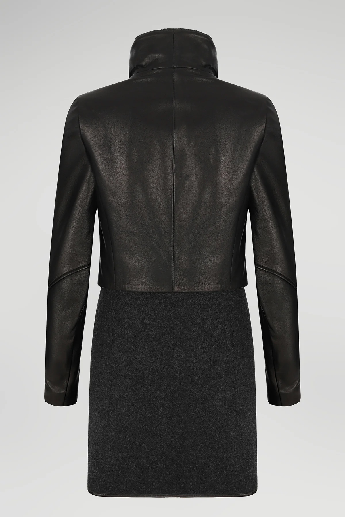 Dottie - Anthracite Wool Coat - Image 7