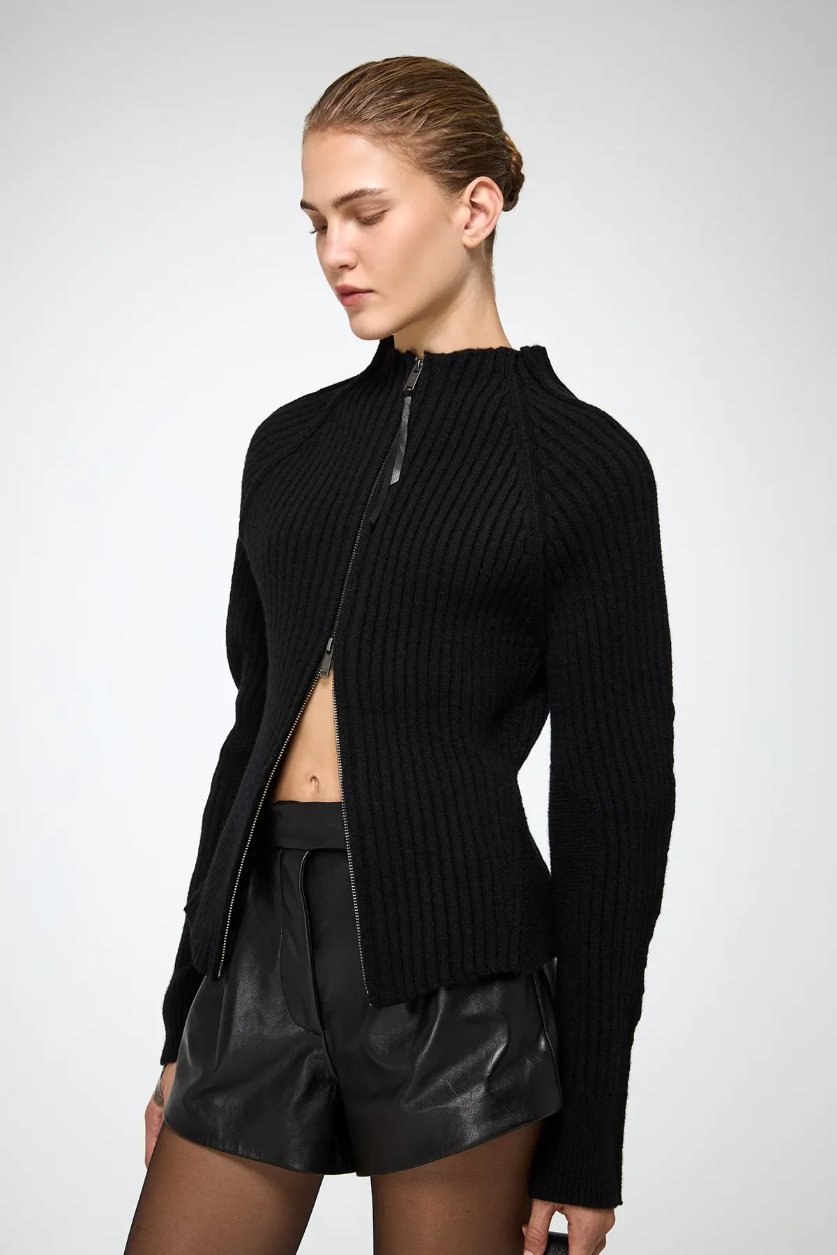 Dulcie - Black Knitwear - Image 3