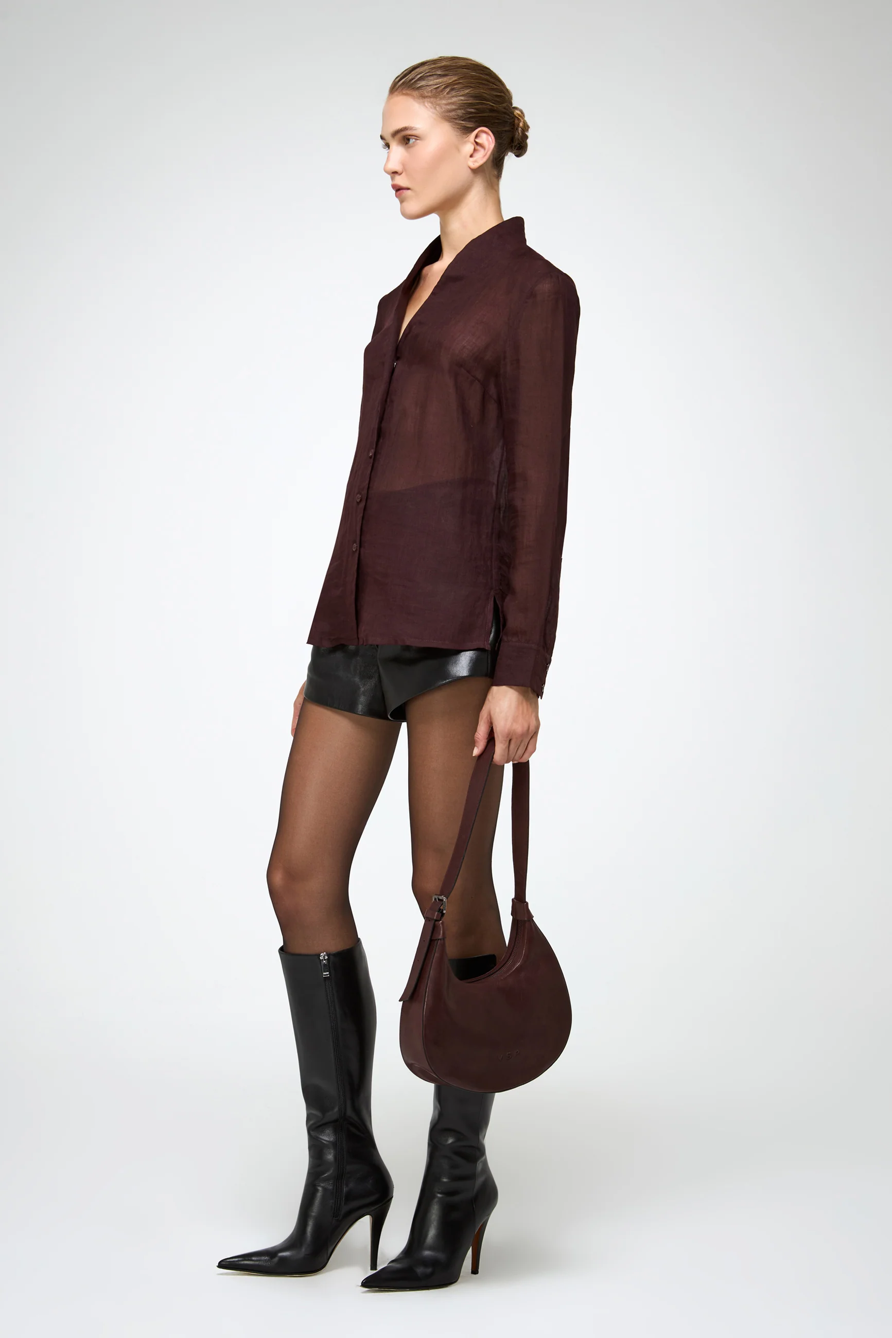Iva - Ramie Cherry Shirt - Image 3