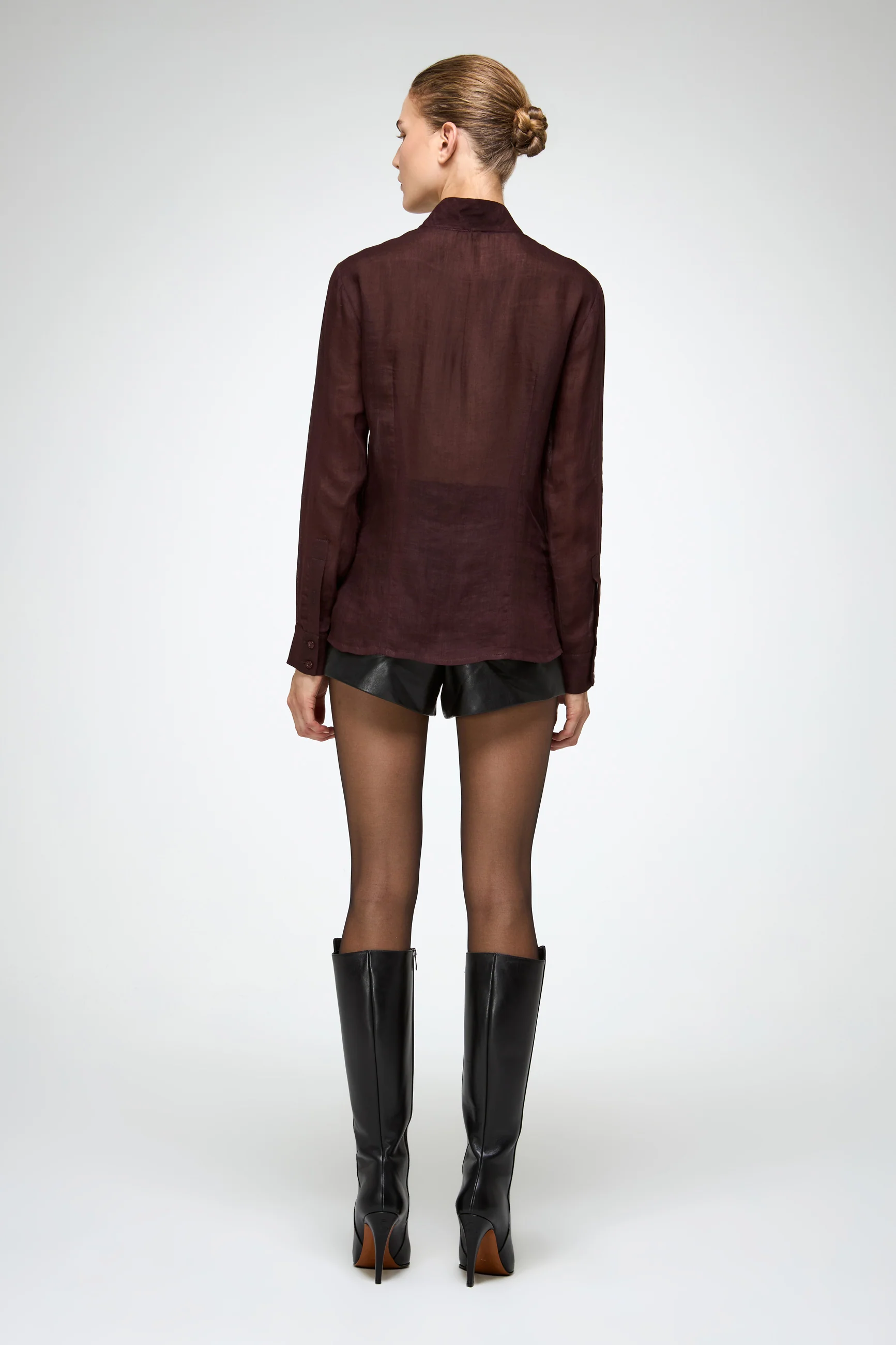 Iva - Ramie Cherry Shirt - Image 5