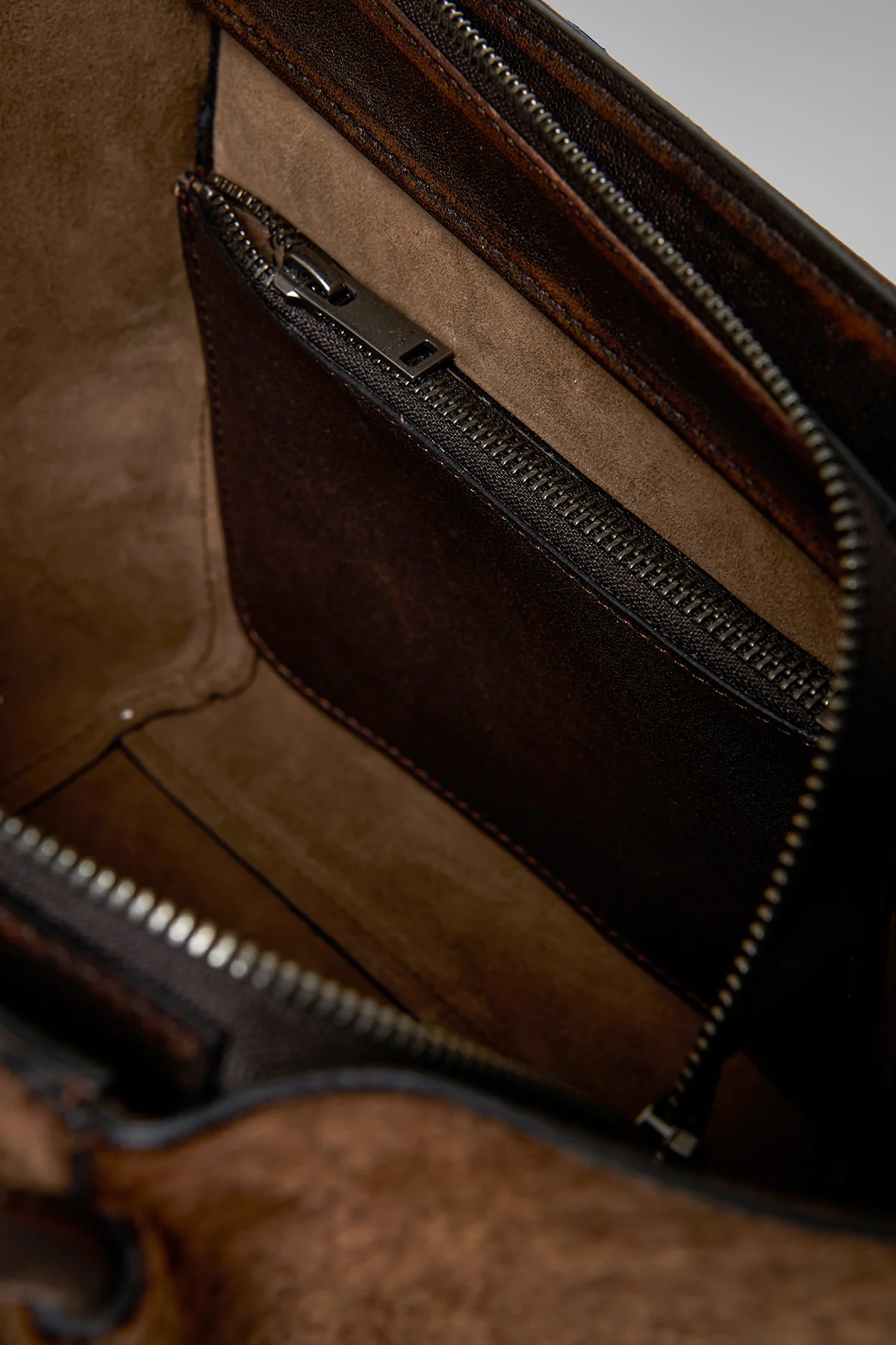 Katya - Brown Leather Bag - Image 3
