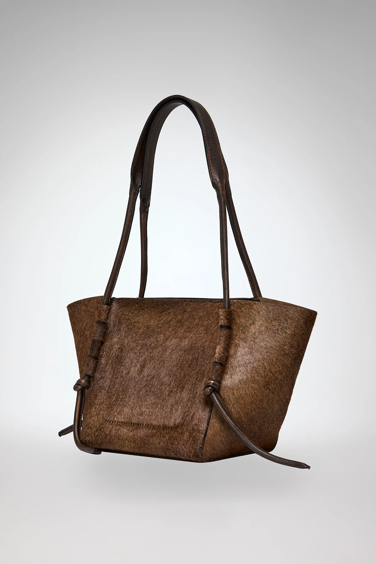 Katya - Brown Leather Bag - Image 5