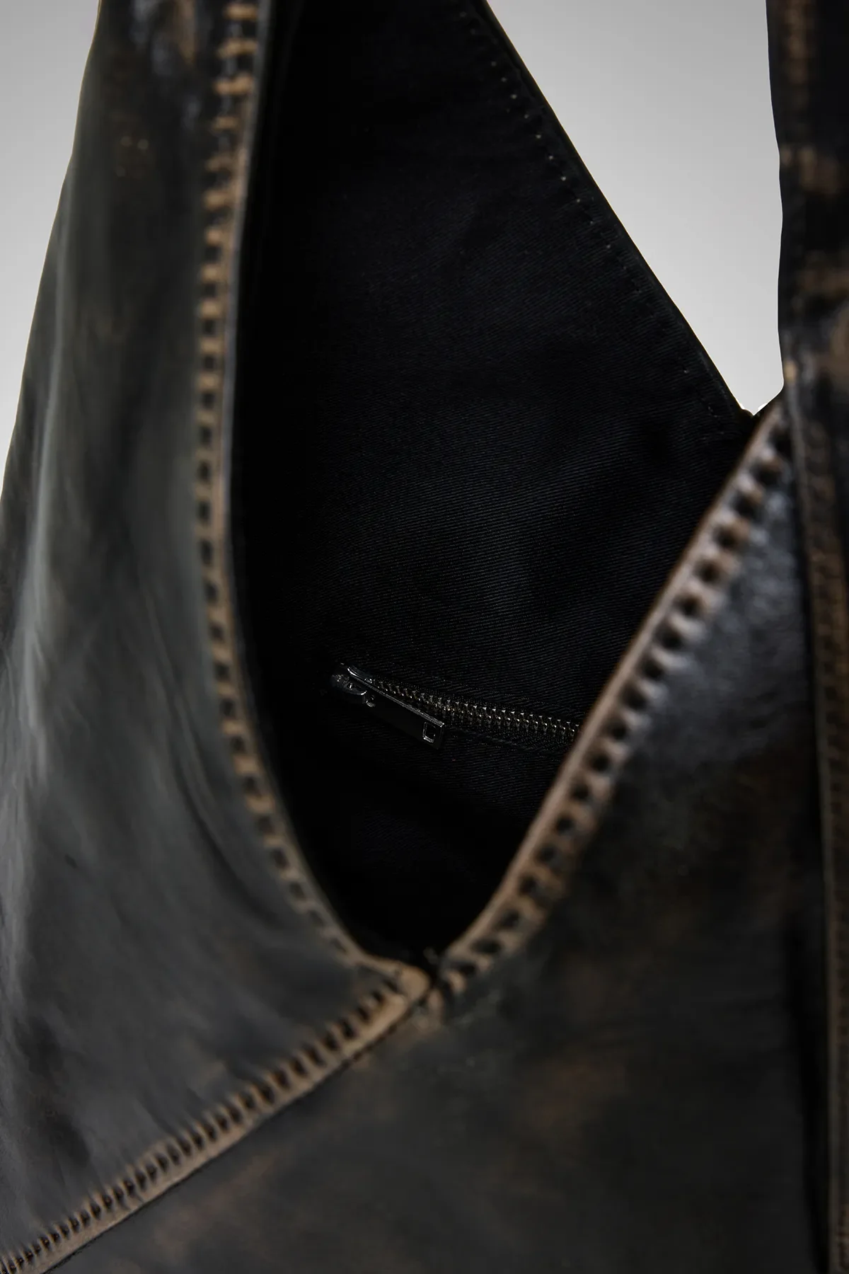 Lidya - Black Leather Bag - Image 7