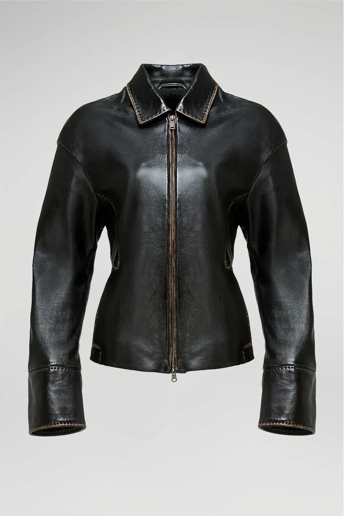 Lilith - Black Leather Jacket - Image 6