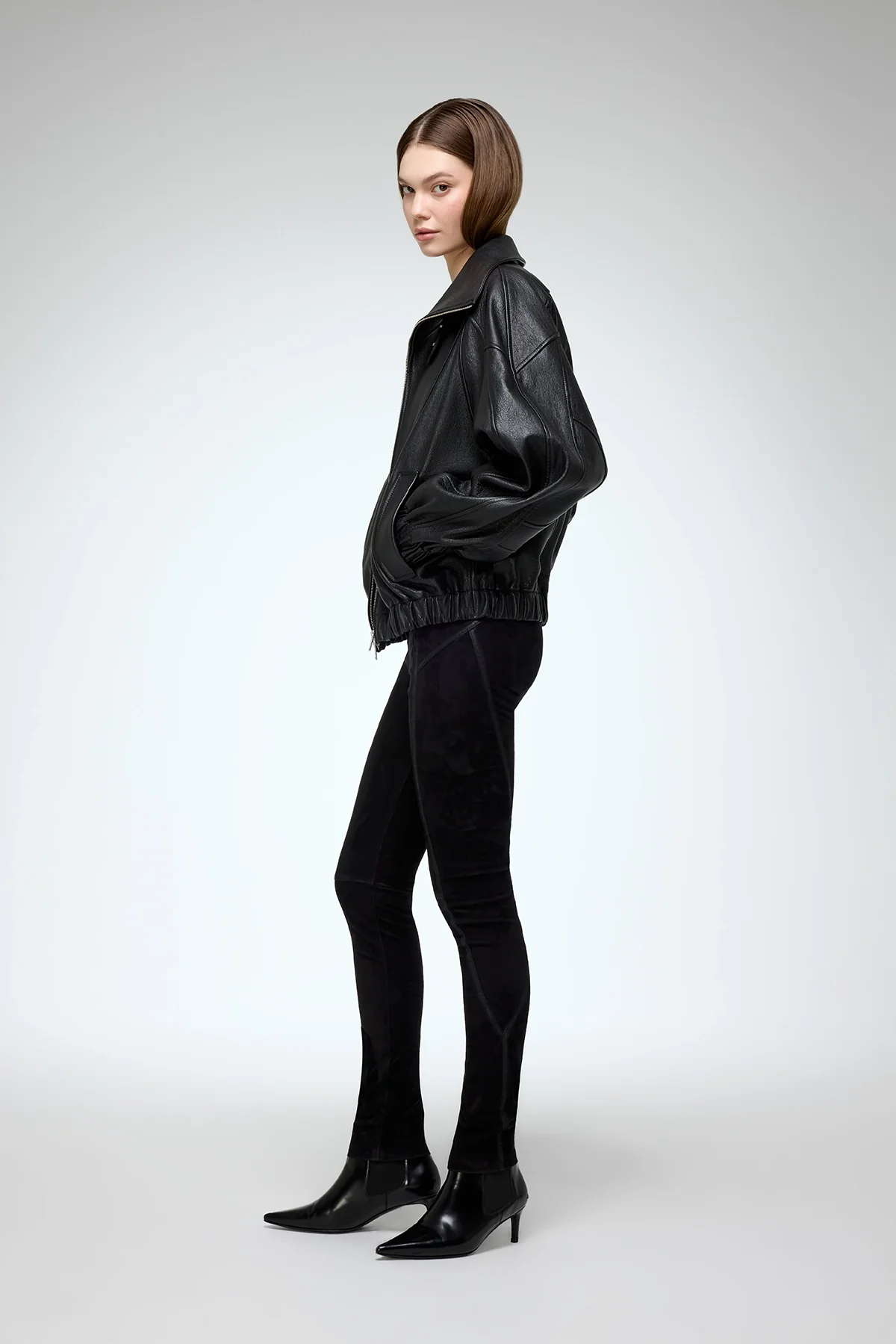 May - Black Leather Jacket - Image 3