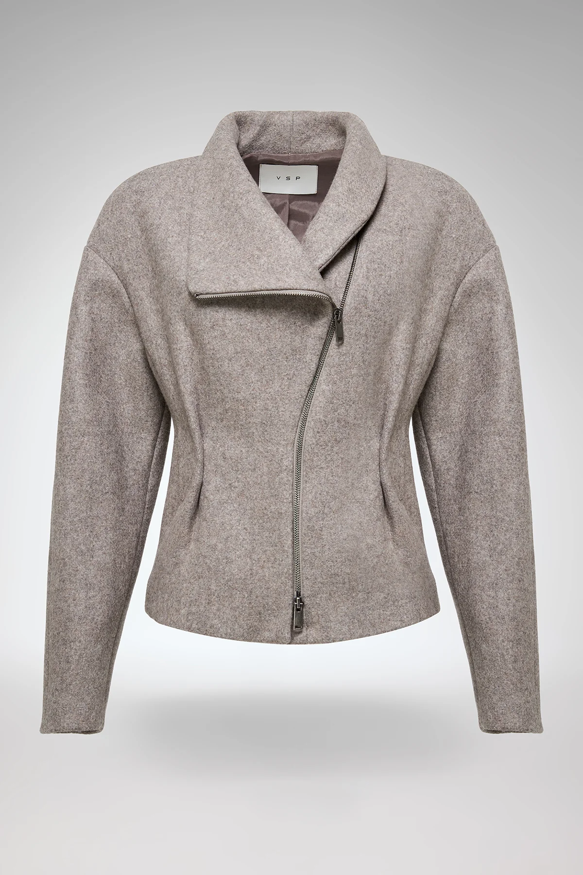Sofia - Grey Wool Jacket - Image 5