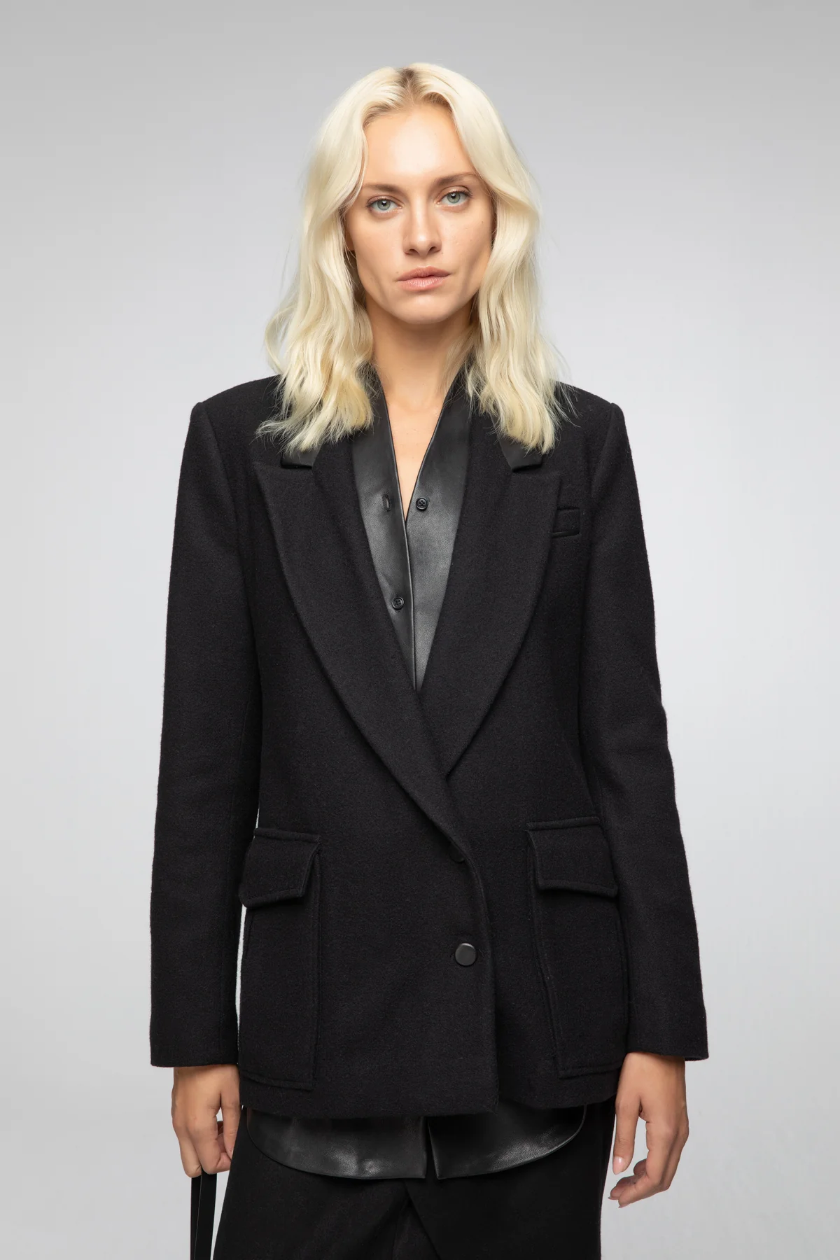 Black Wool Jacket