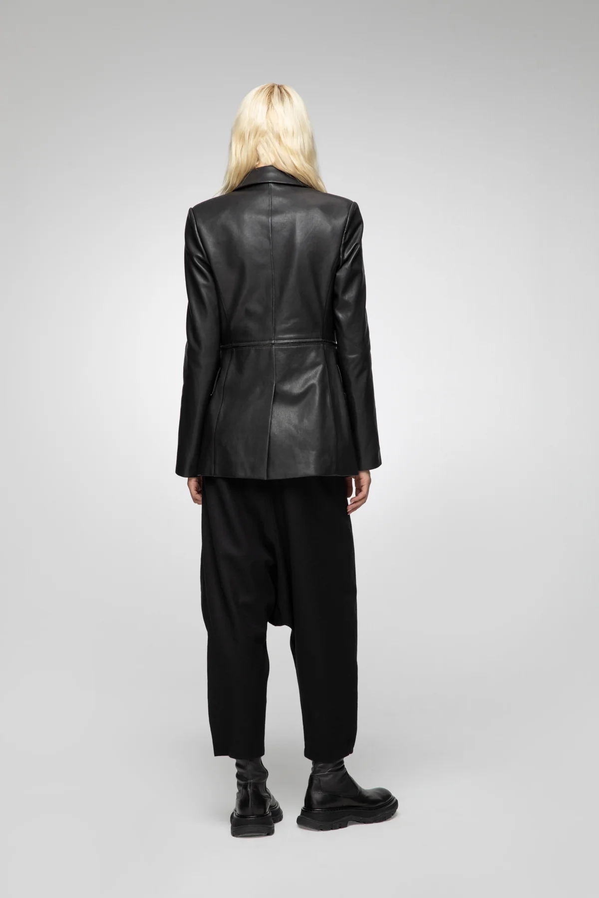 Vivienne - Black Leather Jacket - Image 5