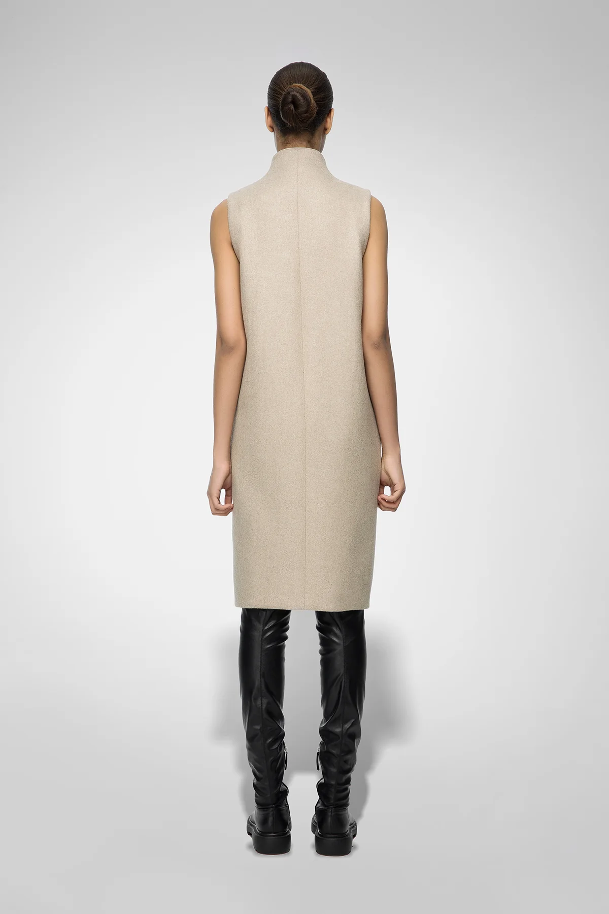 Muller - Latte Wool Vest - Image 5
