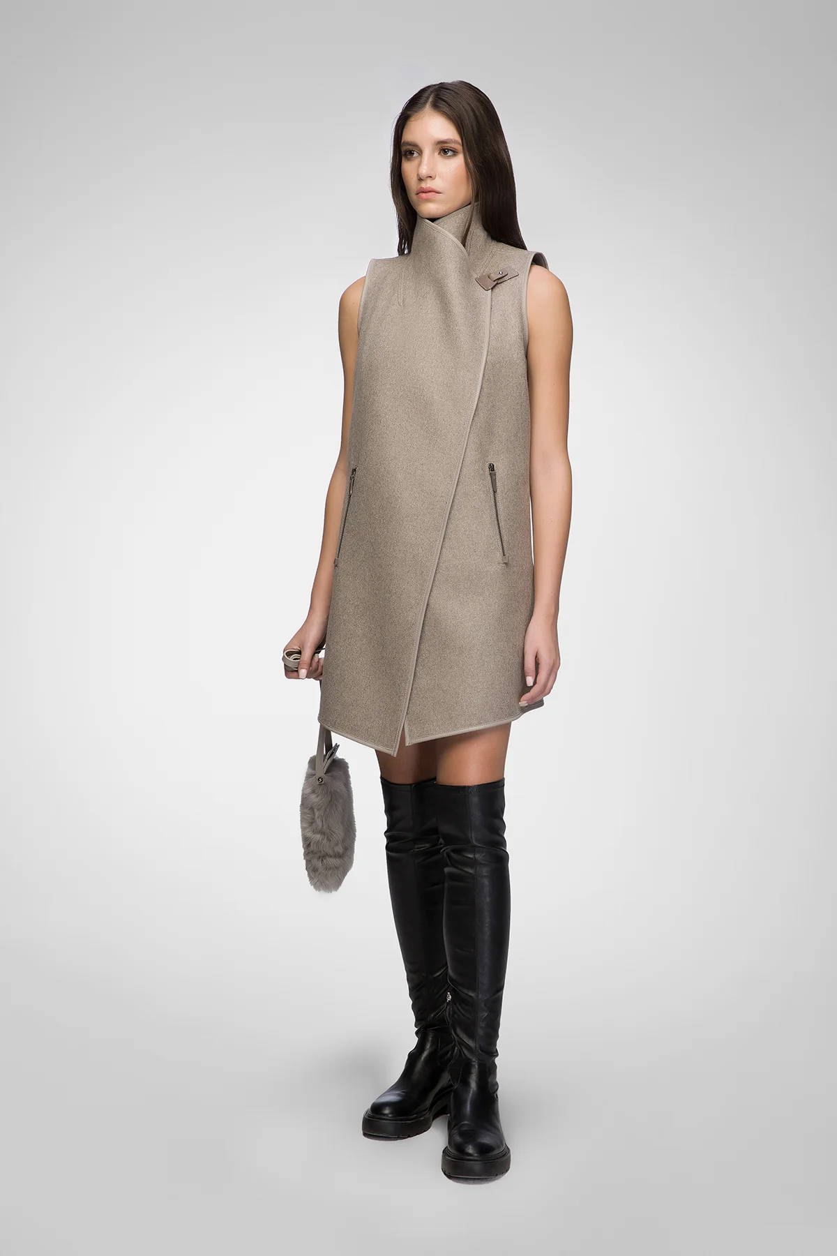 Zoe - Niobe Wool Vest - Image 3